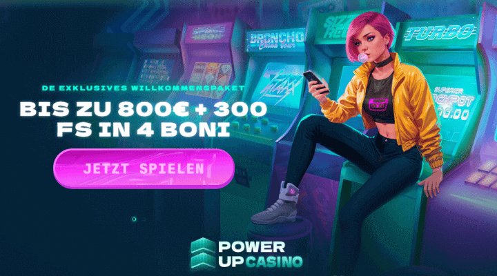 PowerUp Casino Deutschland - Login und Bonuscode für echte Gewinne, powerup casino promocode